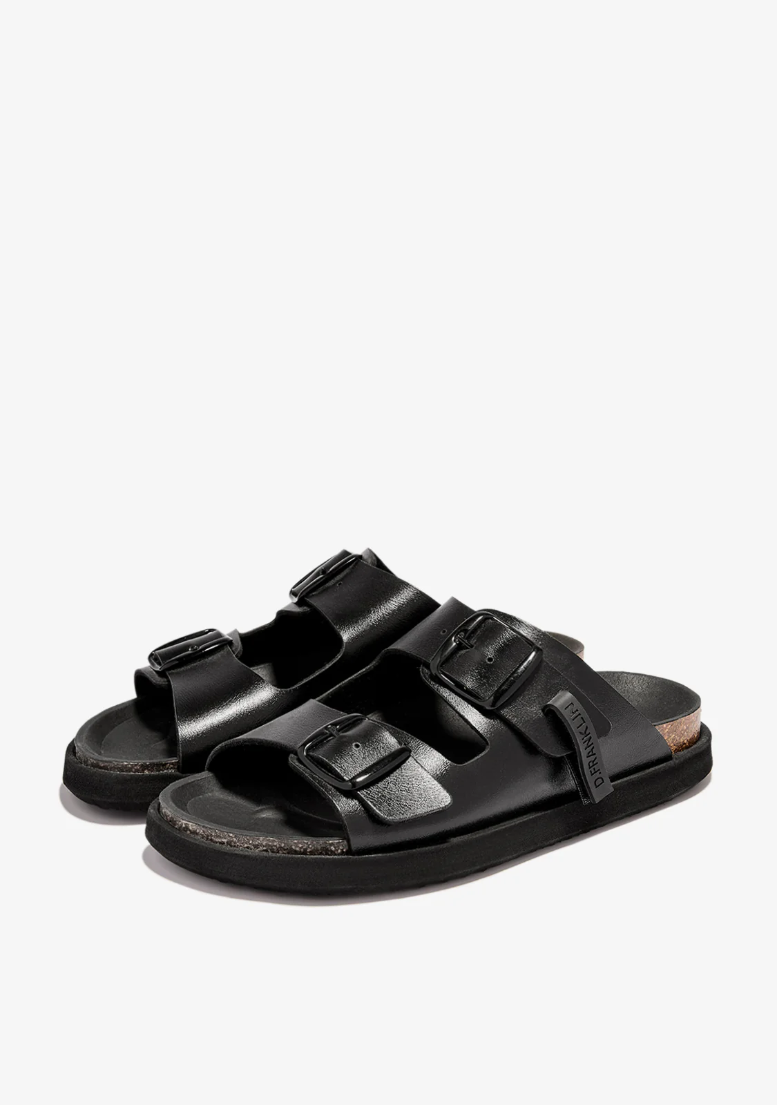 Vibe Sandals Buckle Met Black - Image 2
