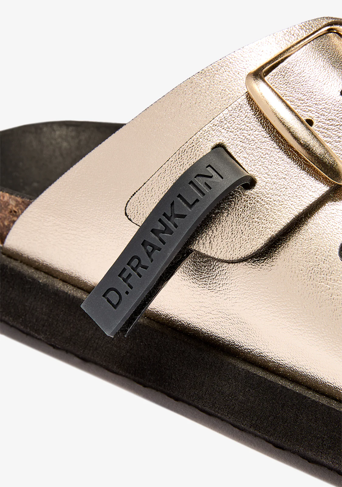 Vibe Sandals Buckle Met Platinum - Image 4