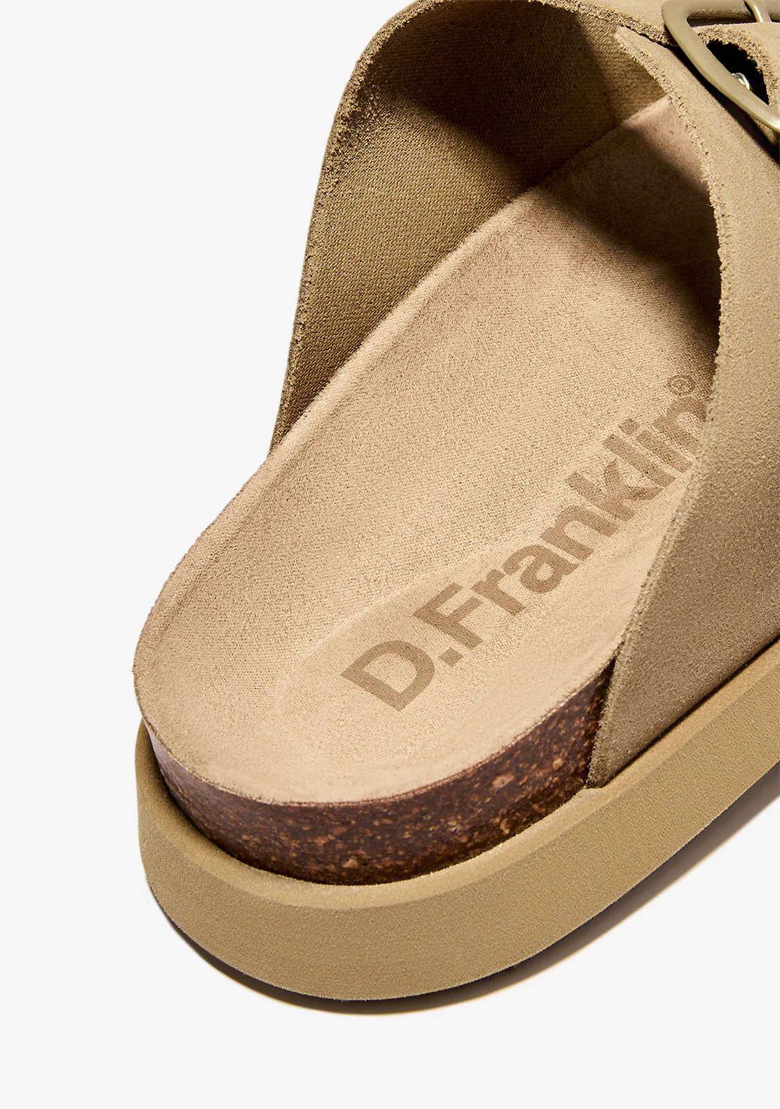 Vibe Sandals Buckle Suede Sand - Image 4
