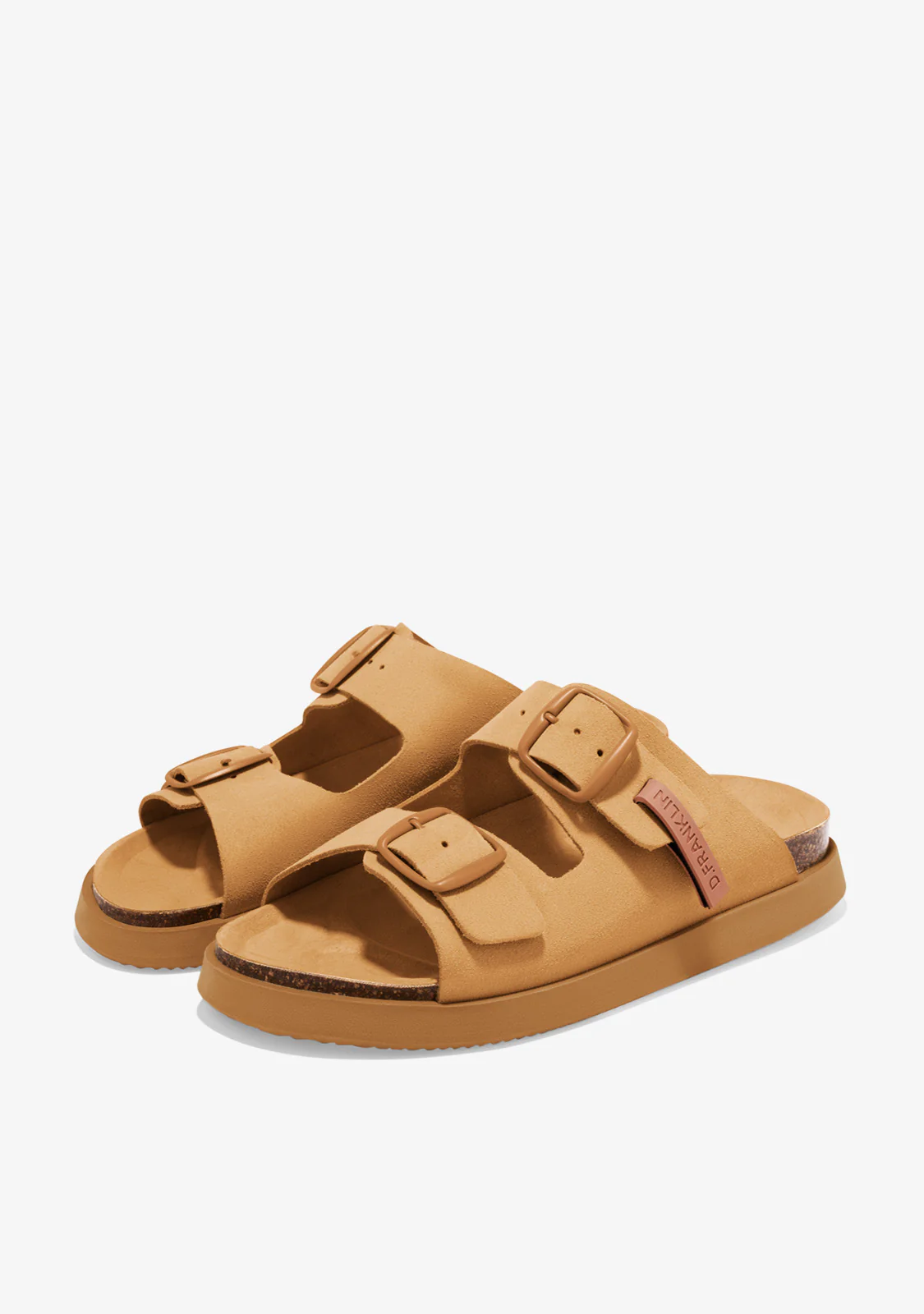 Vibe Sandals Buckle Tan - Image 2