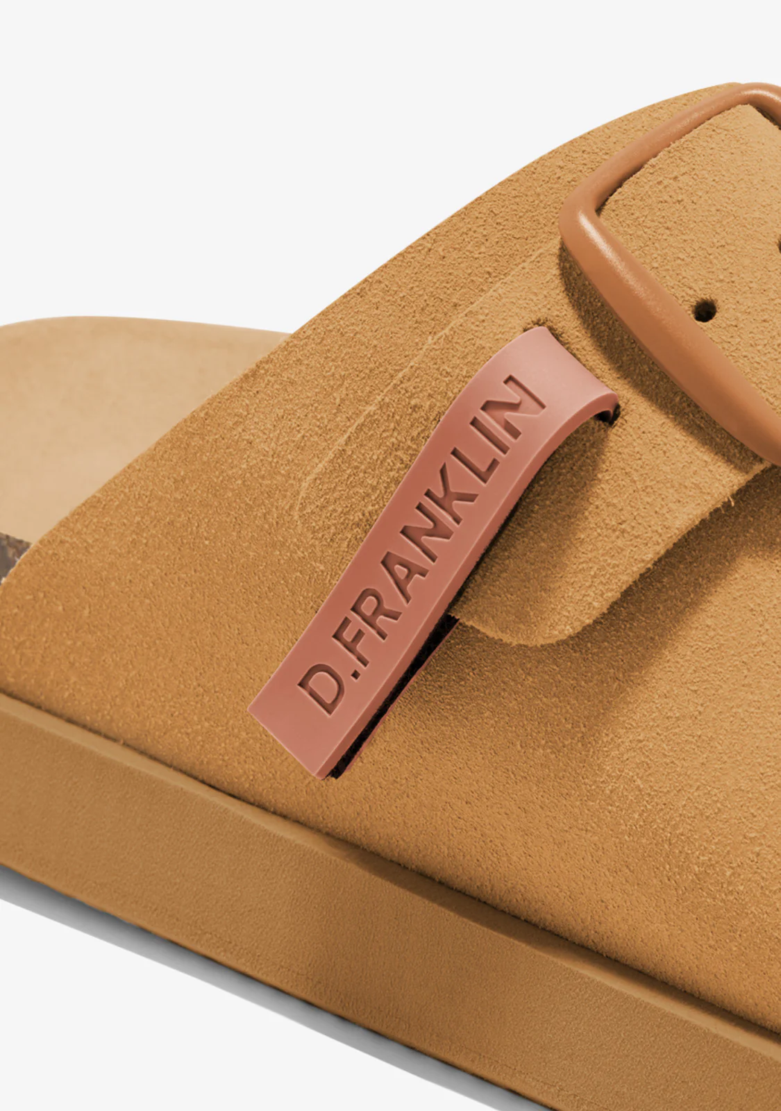 Vibe Sandals Buckle Tan - Image 3