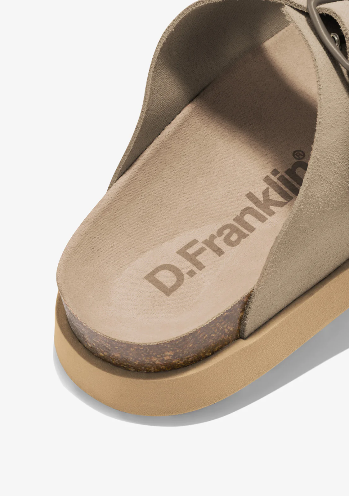 Vibe Sandals Buckle Taupe - Image 4