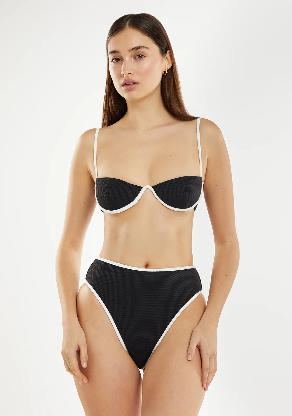Wake Top + Wake Bottom Bikini Black - Image 3