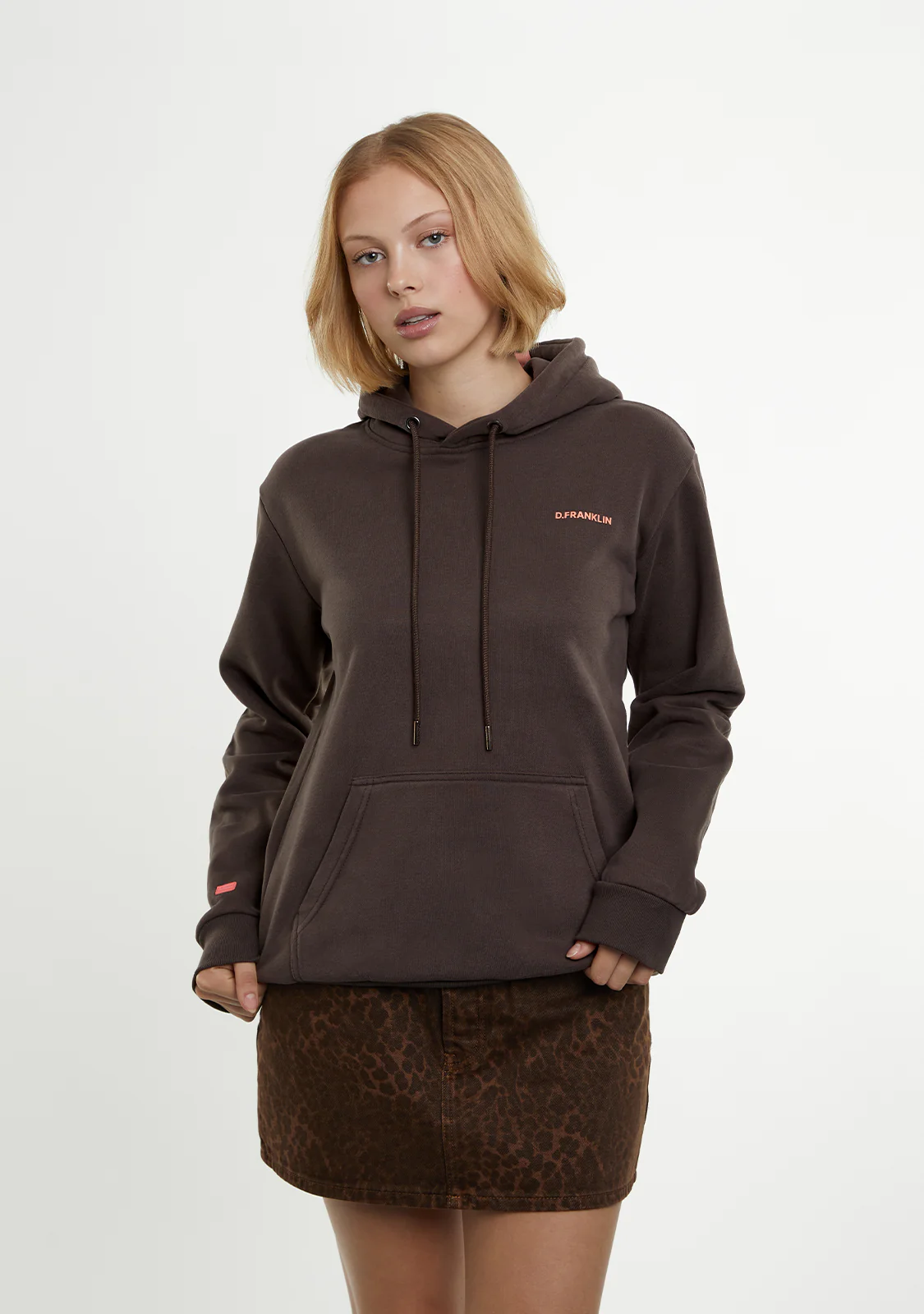 Worldwide Hoodie Brown - Image 4