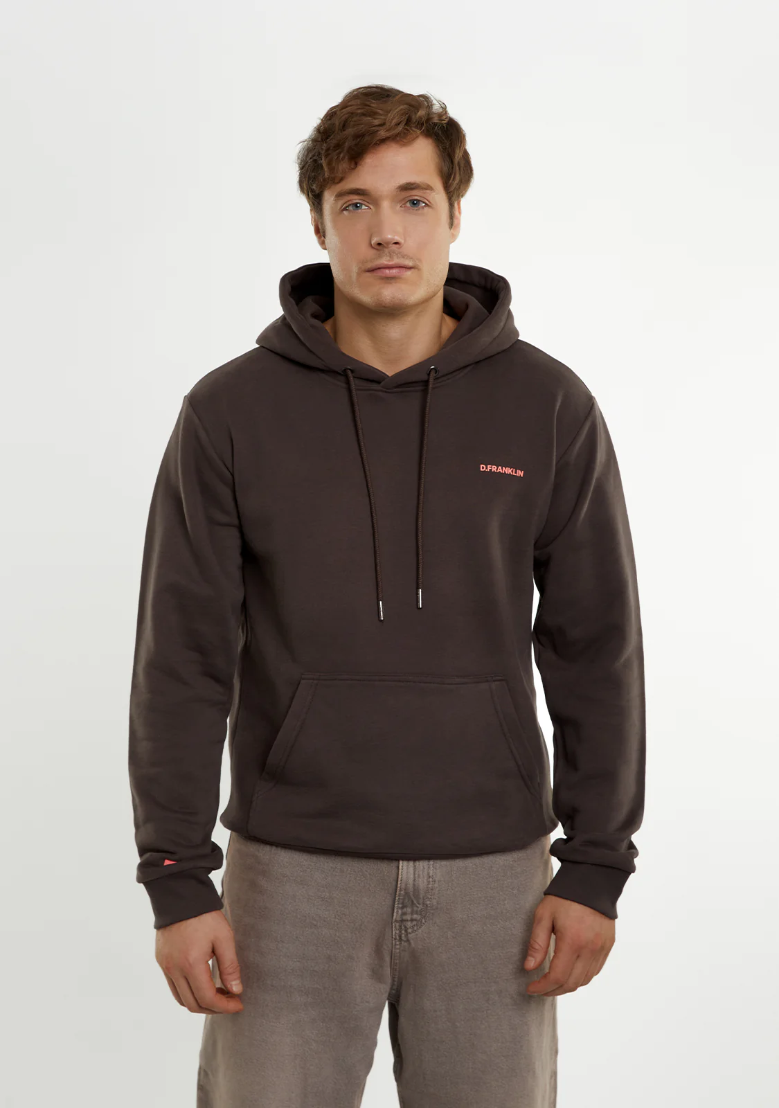 Worldwide Hoodie Brown - Image 6