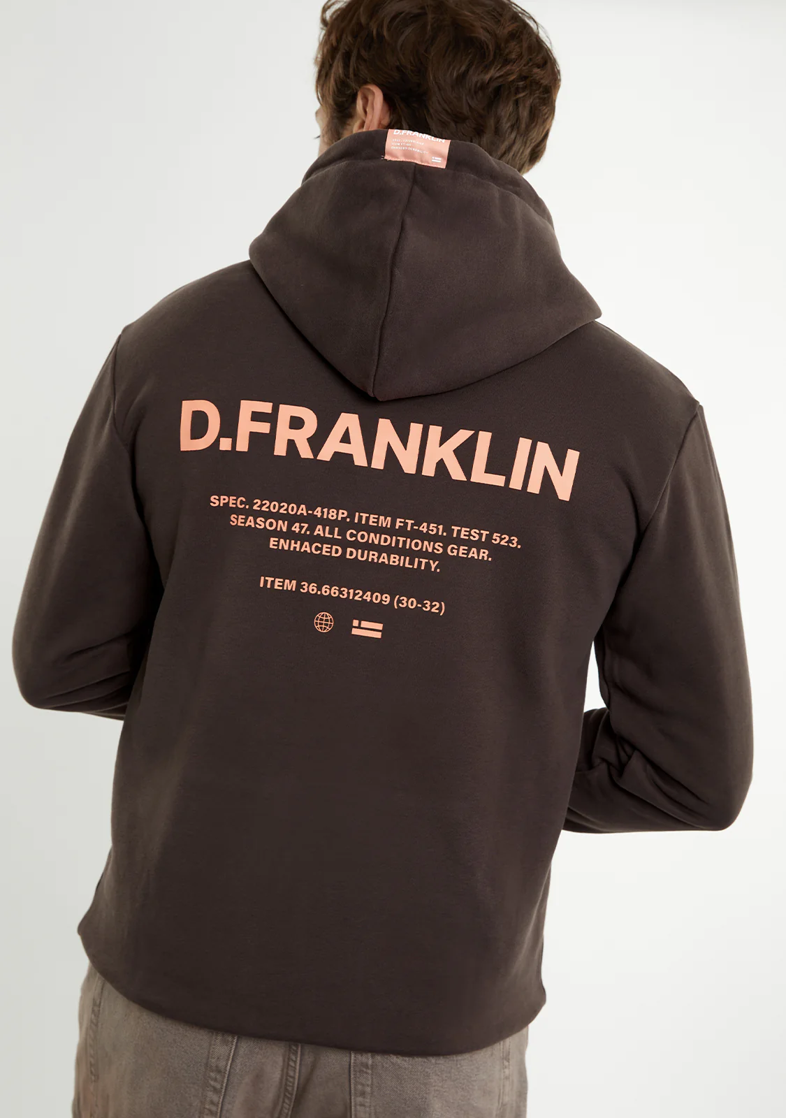 Worldwide Hoodie Brown - Image 7