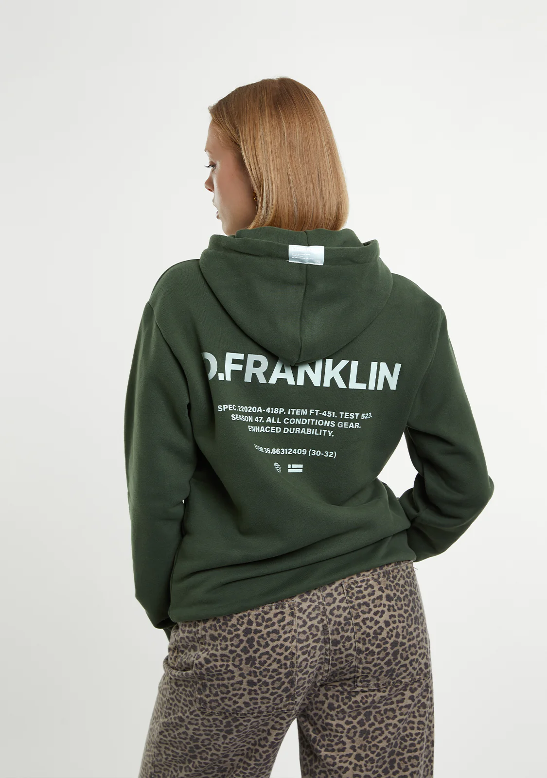 Worldwide Hoodie Green - Image 5
