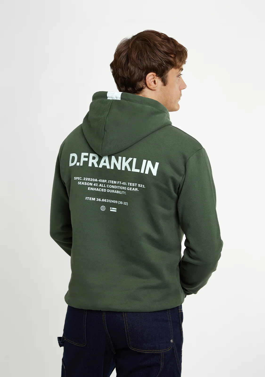 Worldwide Hoodie Green - Image 7